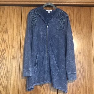 Cj banks hoodie w/ zipper